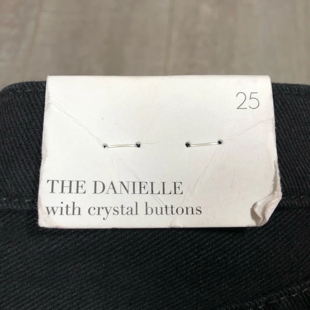 WE WORE WHAT Women’s Danielle Crystal Jean size 25 - Picture 5 of 7